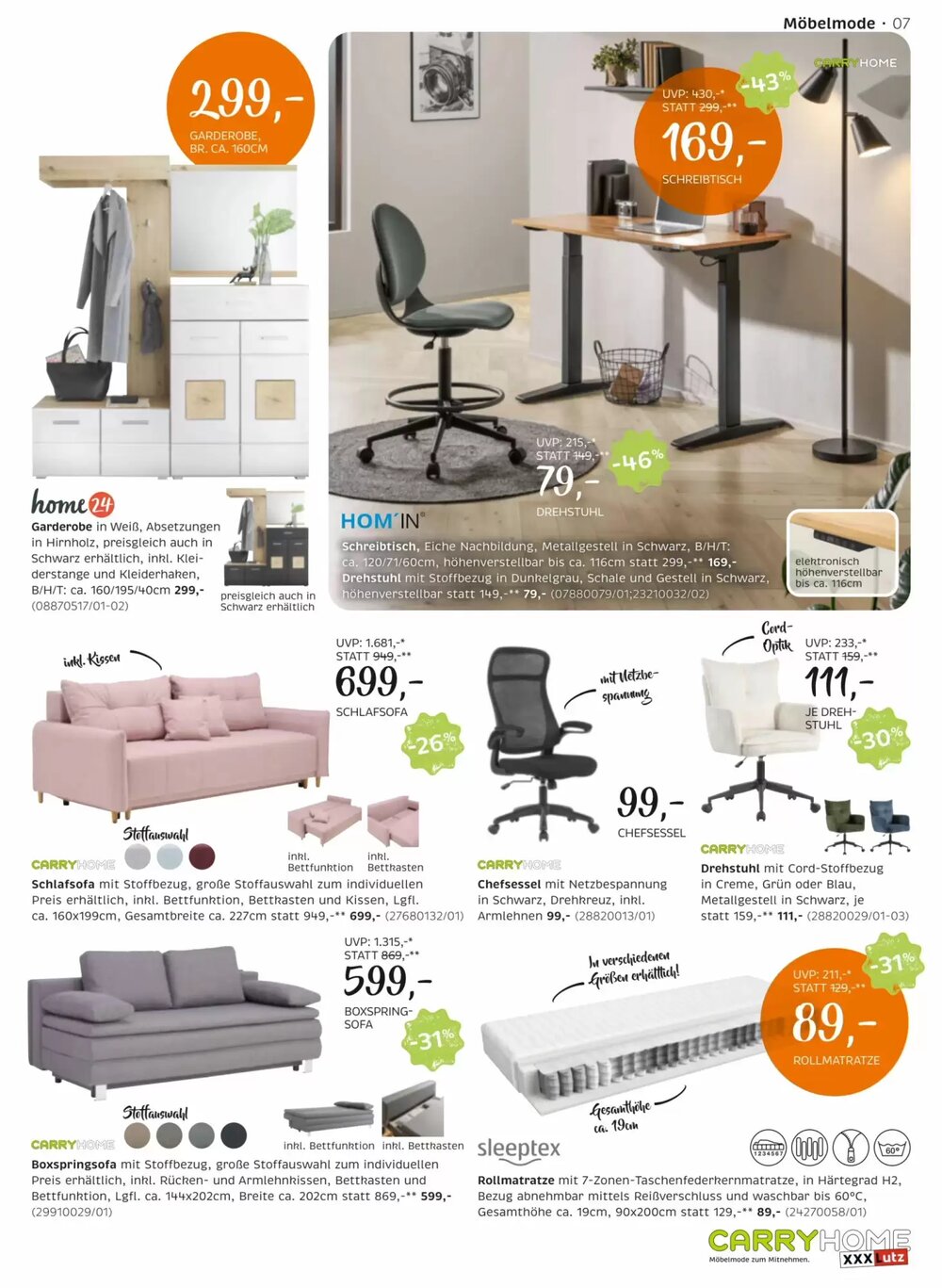 XXXLutz Flugblatt (ab 24.02.2026) - Angebote und Prospekt - Seite 7