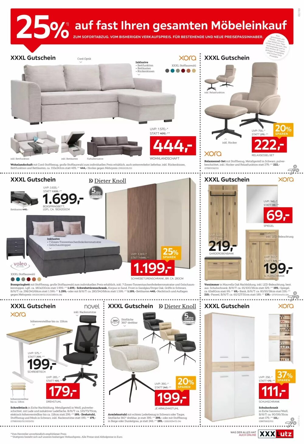 XXXLutz Flugblatt (ab 24.02.2026) - Angebote und Prospekt - Seite 3