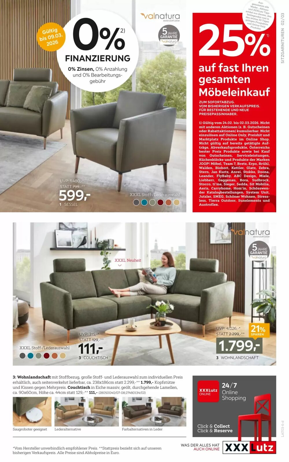 XXXLutz Flugblatt (ab 24.02.2026) - Angebote und Prospekt - Seite 3