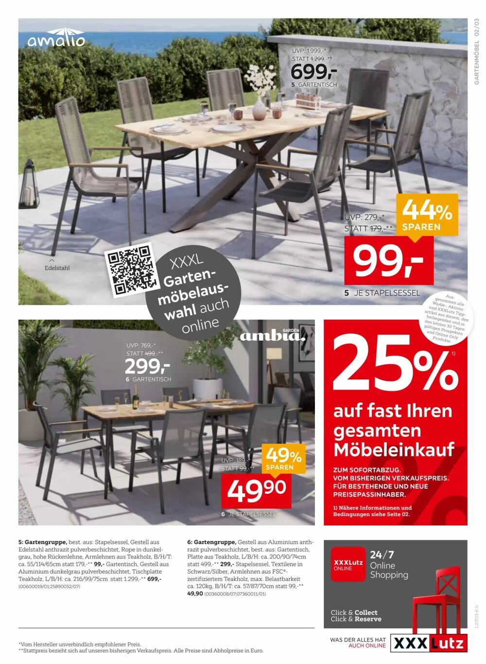 XXXLutz Flugblatt (ab 24.02.2026) - Angebote und Prospekt - Seite 3