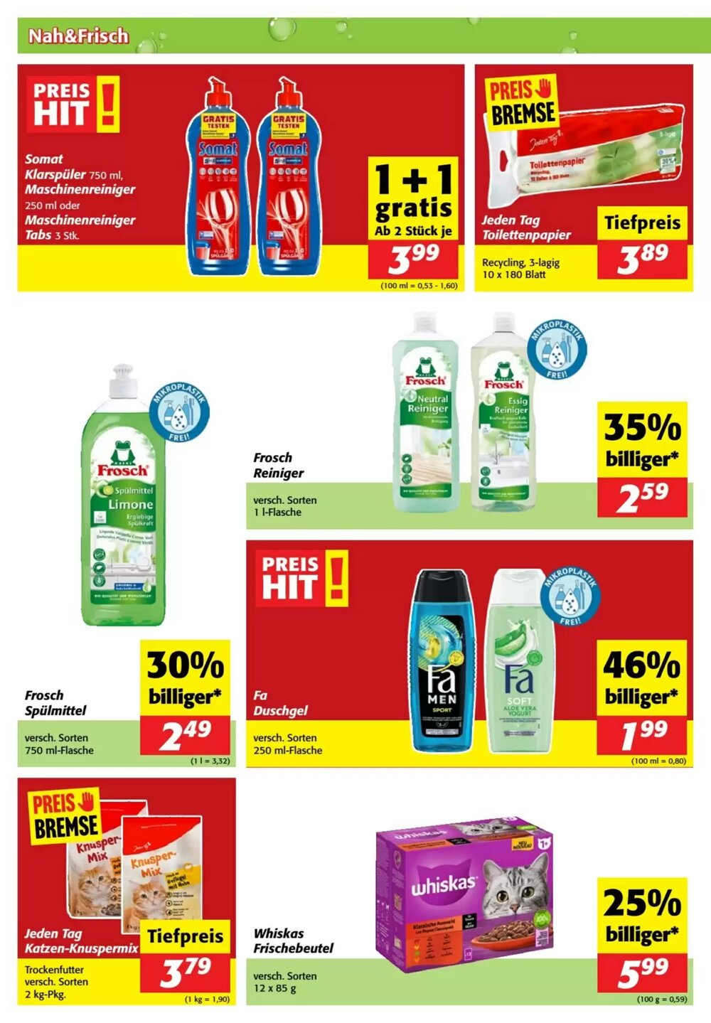 Nah&Frisch Flugblatt (ab 25.02.2026) - Angebote und Prospekt - Seite 4