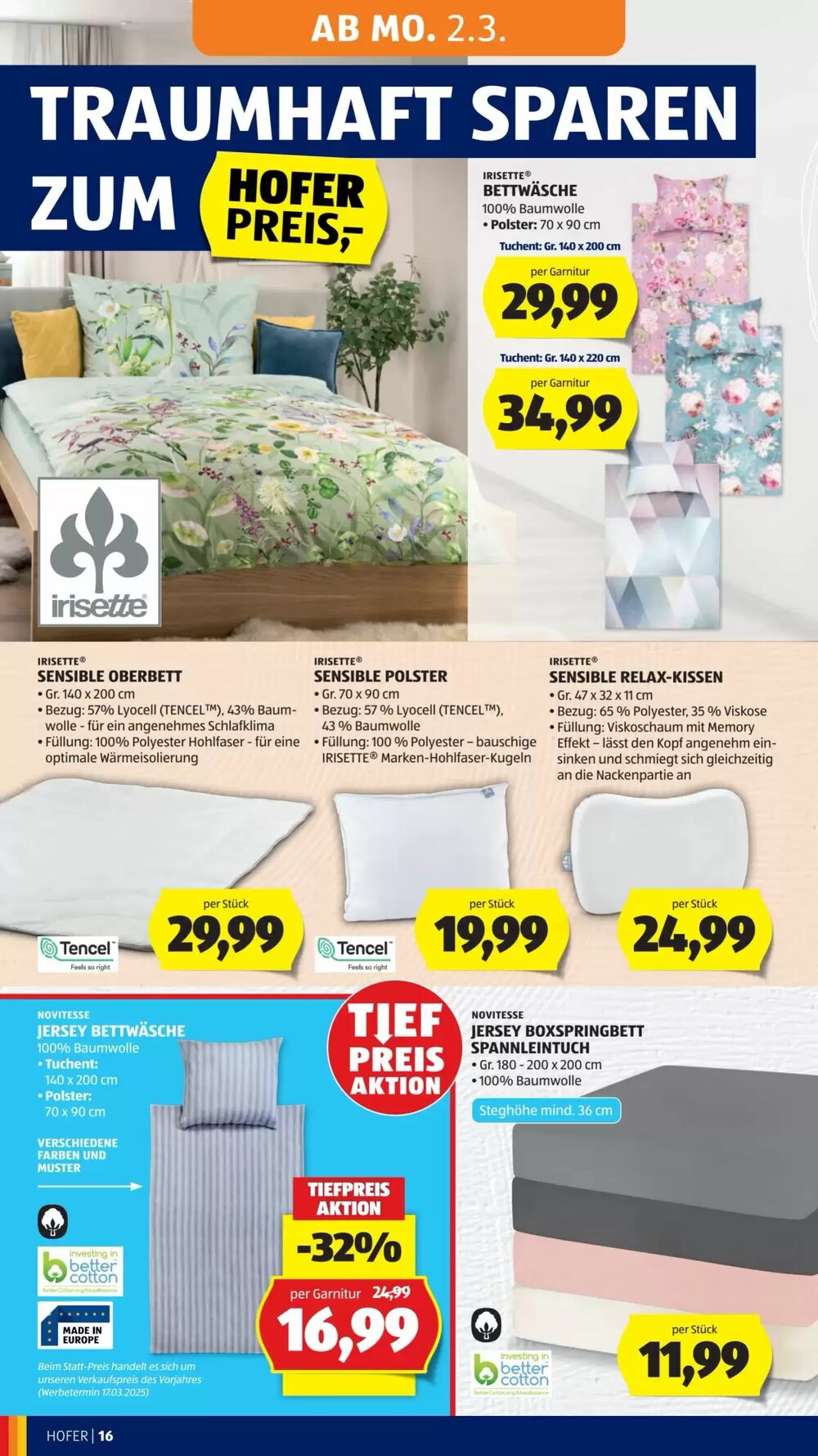 Hofer Flugblatt (ab 25.02.2026) - Angebote und Prospekt - Seite 20
