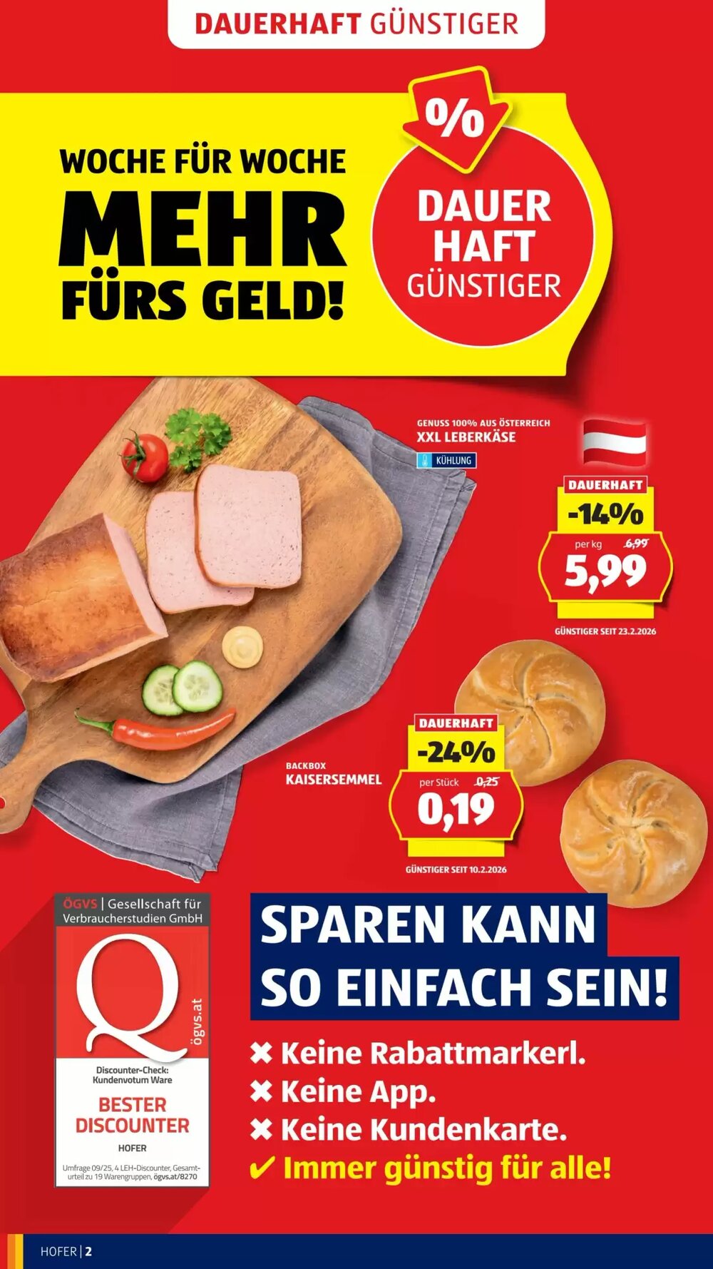 Hofer Flugblatt (ab 25.02.2026) - Angebote und Prospekt - Seite 4