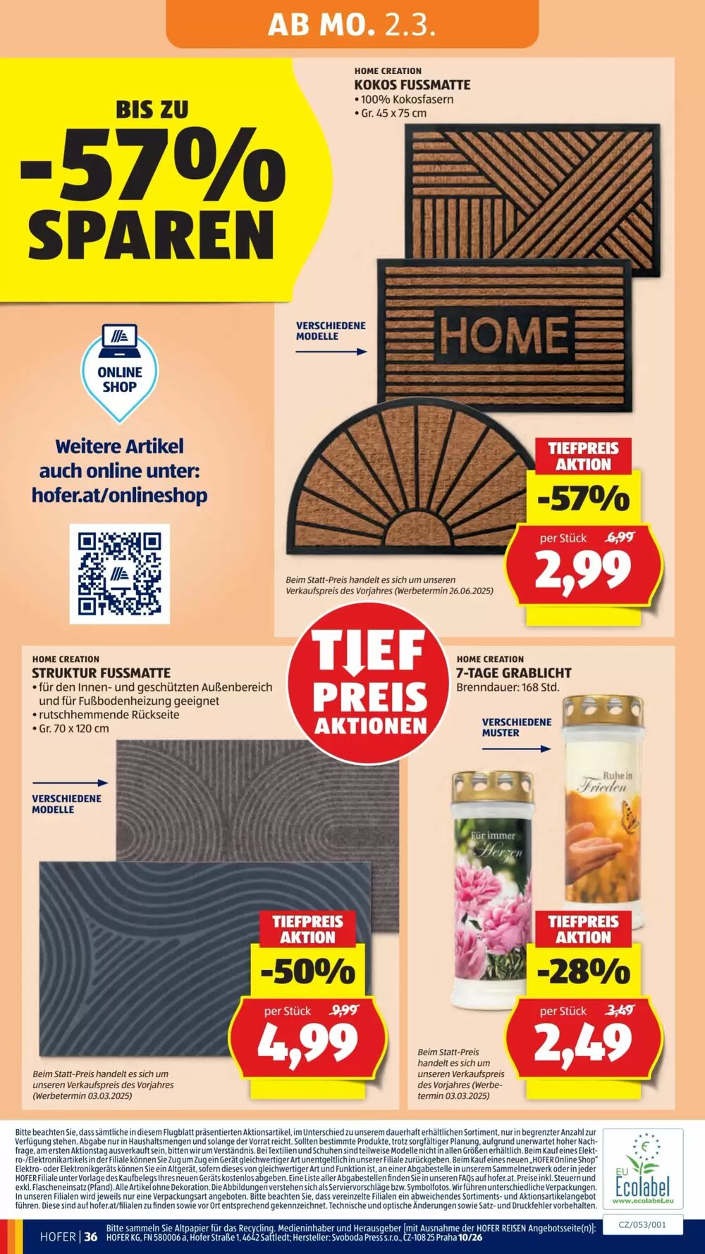 Hofer Flugblatt (ab 25.02.2026) - Angebote und Prospekt - Seite 40