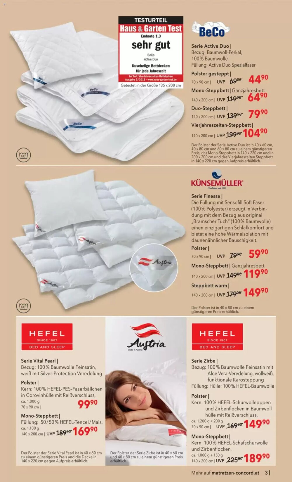 Matratzen Concord Flugblatt (ab 25.02.2026) - Angebote und Prospekt - Seite 3