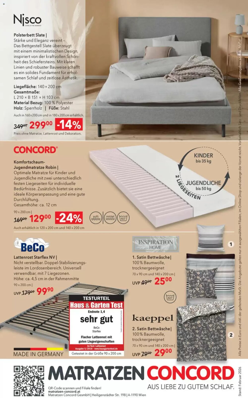 Matratzen Concord Flugblatt (ab 25.02.2026) - Angebote und Prospekt - Seite 4