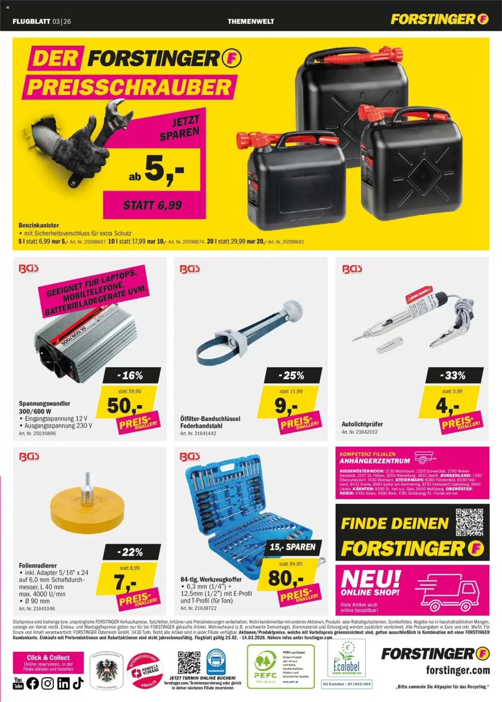 Forstinger Flugblatt (ab 25.02.2026) - Angebote und Prospekt - Seite 11