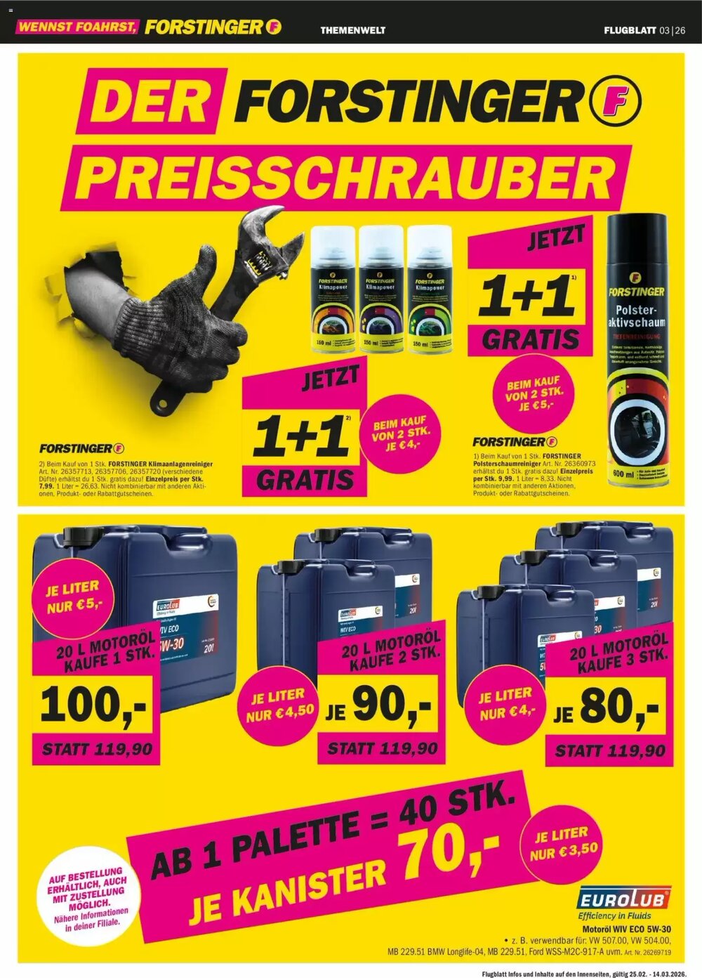 Forstinger Flugblatt (ab 25.02.2026) - Angebote und Prospekt - Seite 12