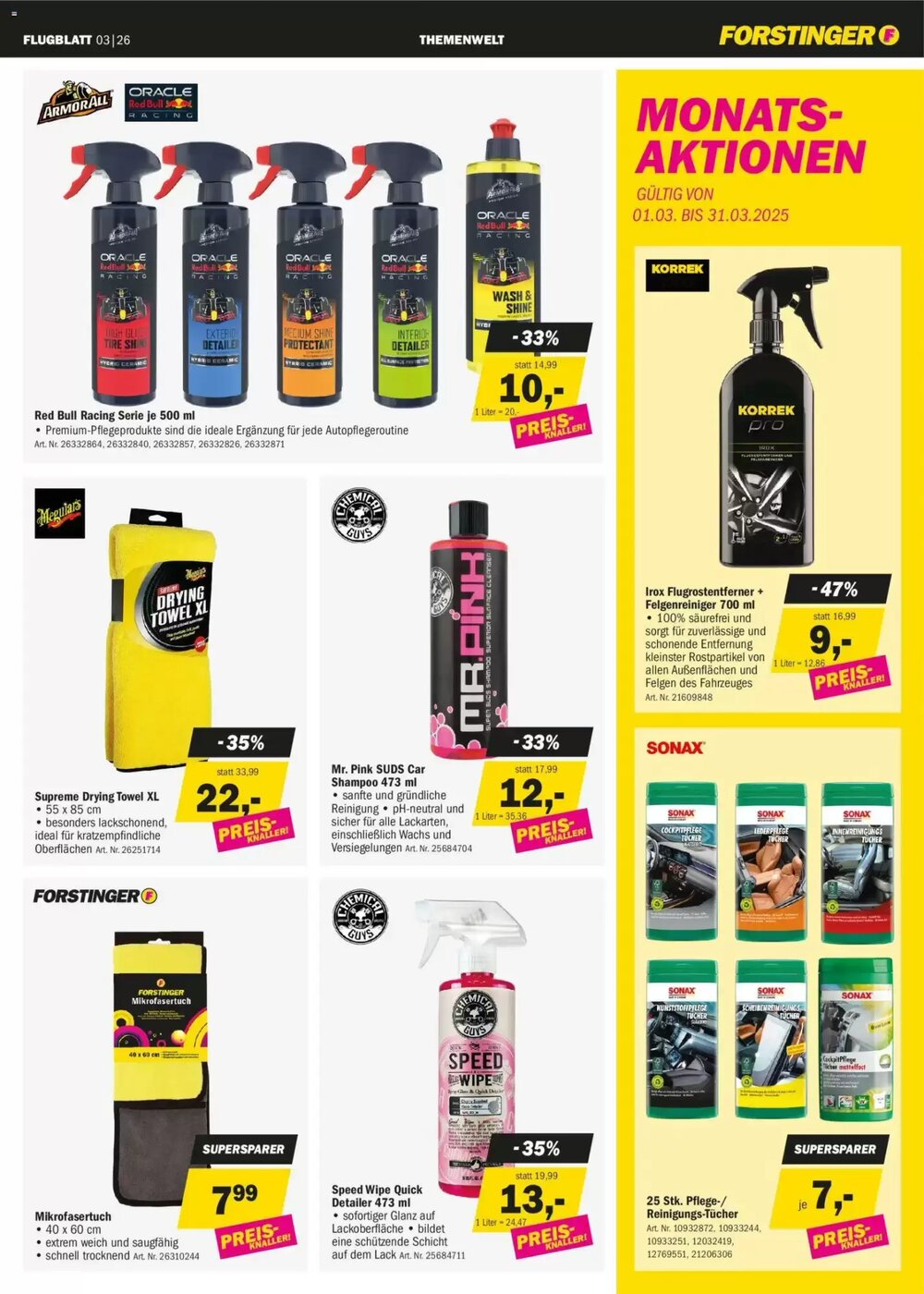 Forstinger Flugblatt (ab 25.02.2026) - Angebote und Prospekt - Seite 3