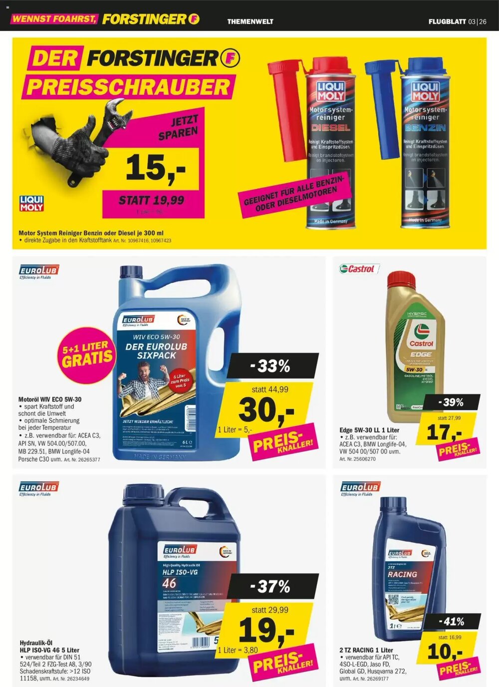 Forstinger Flugblatt (ab 25.02.2026) - Angebote und Prospekt - Seite 6