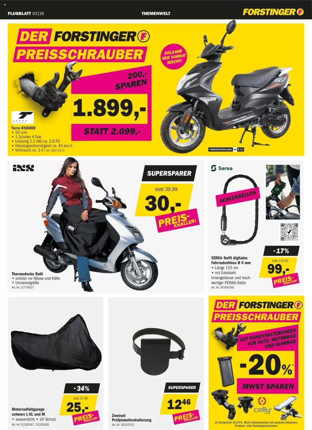 Forstinger Flugblatt (ab 25.02.2026) - Angebote und Prospekt - Seite 9