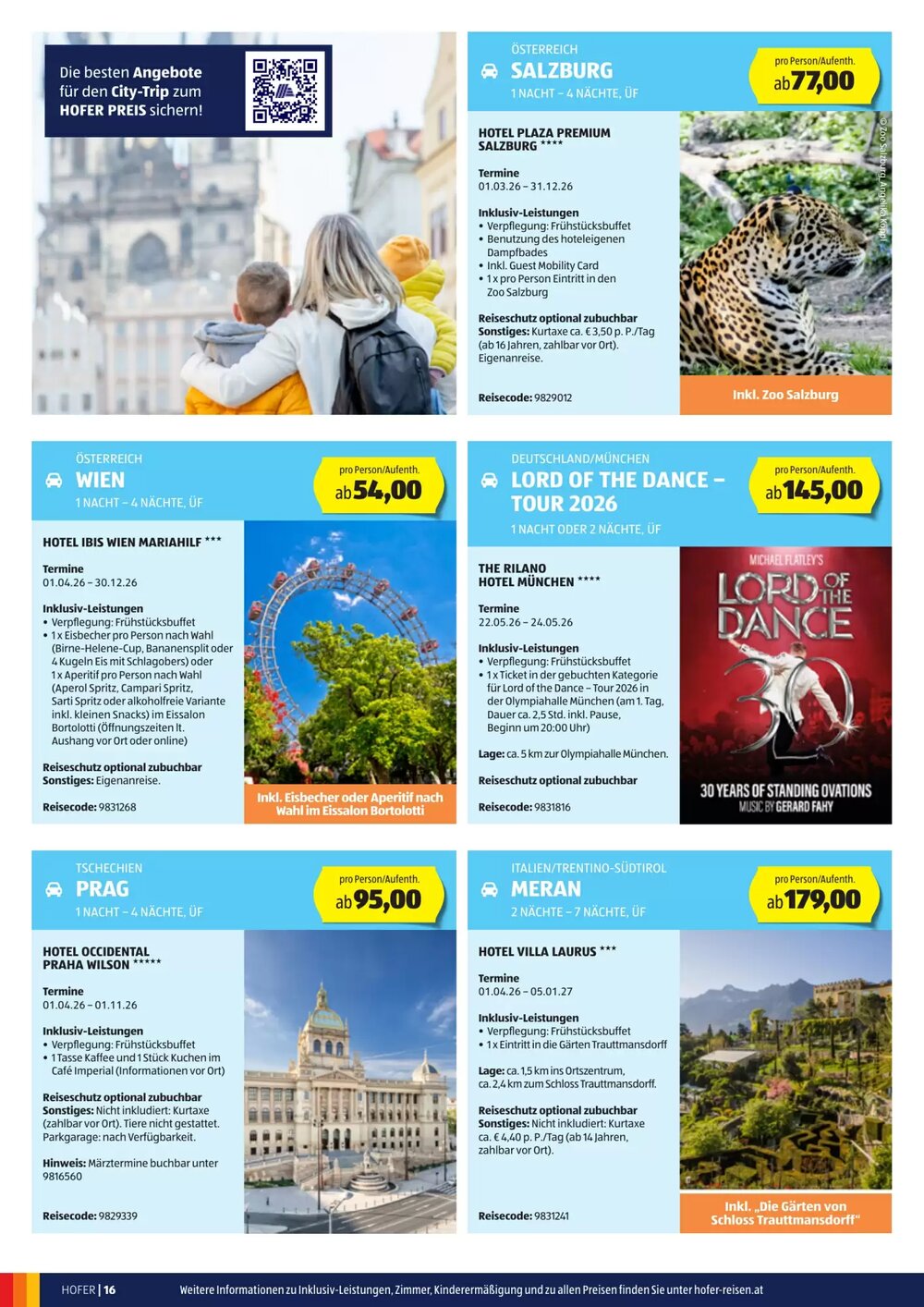 Hofer Reisen Flugblatt (ab 25.02.2026) - Angebote und Prospekt - Seite 16