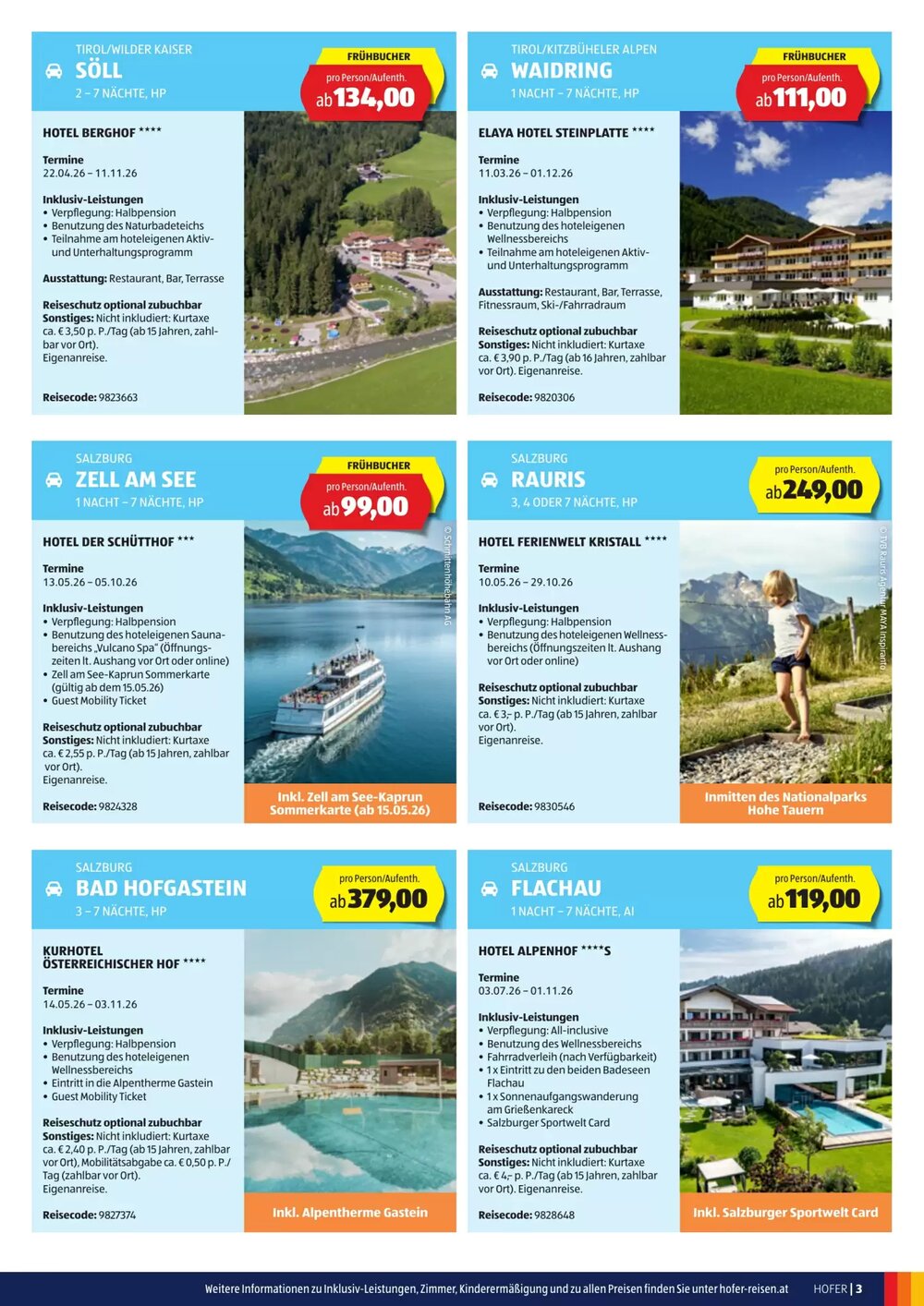 Hofer Reisen Flugblatt (ab 25.02.2026) - Angebote und Prospekt - Seite 3