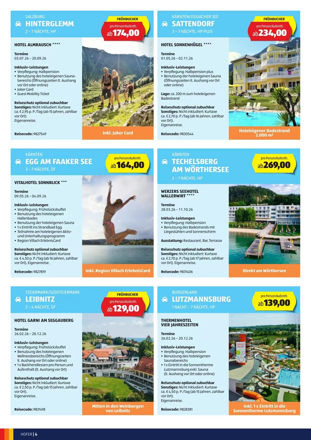 Hofer Reisen Flugblatt (ab 25.02.2026) - Angebote und Prospekt - Seite 4