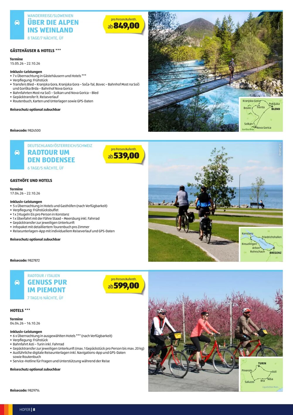 Hofer Reisen Flugblatt (ab 25.02.2026) - Angebote und Prospekt - Seite 8
