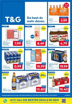 T&G Flugblatt (ab 26.02.2026) - Angebote und Prospekt