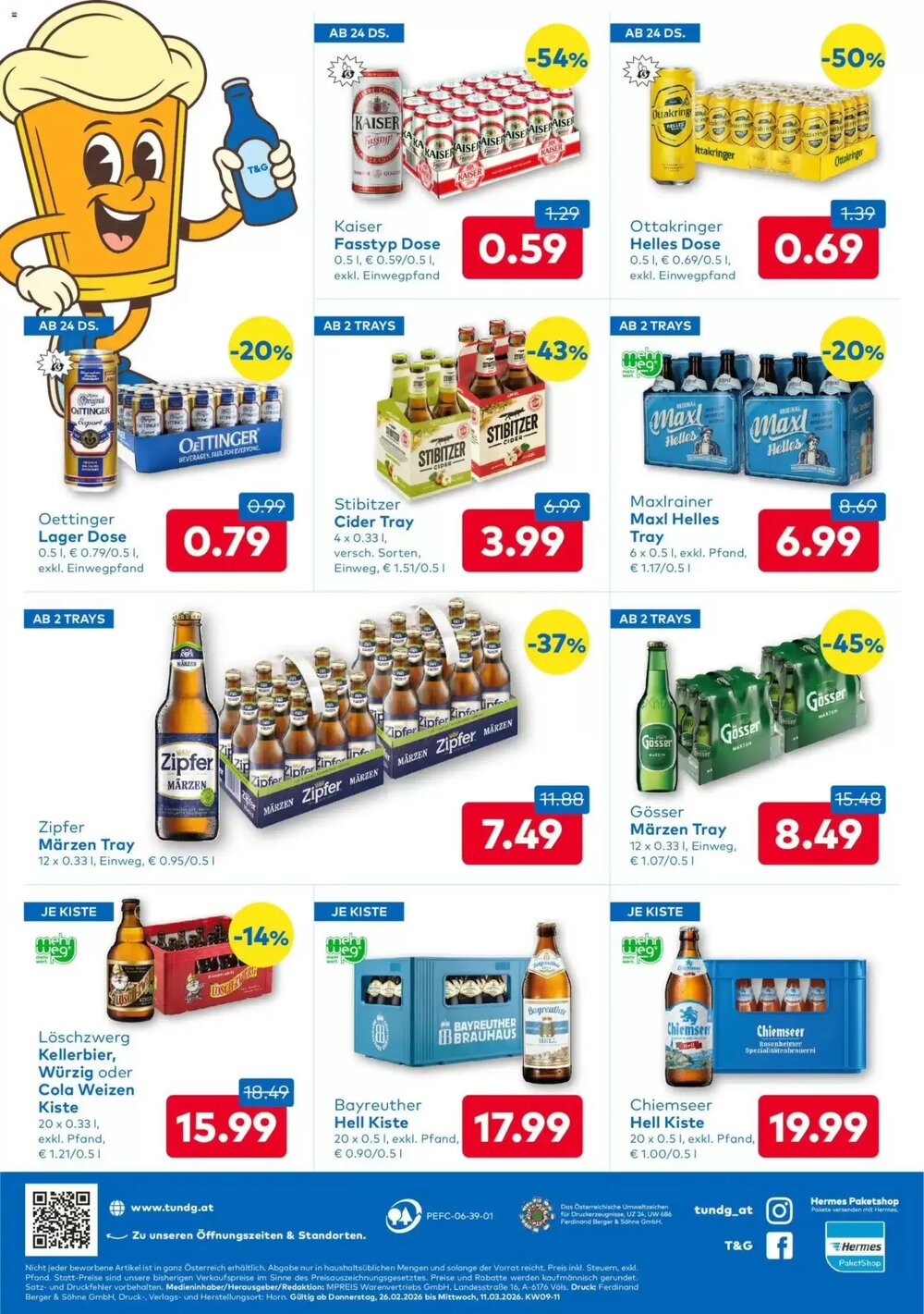 T&G Flugblatt (ab 26.02.2026) - Angebote und Prospekt - Seite 8