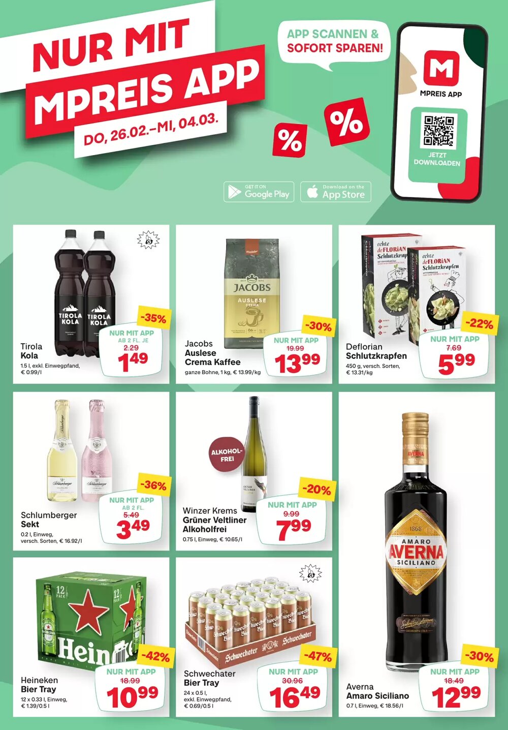 MPreis Flugblatt (ab 26.02.2026) - Angebote und Prospekt - Seite 14