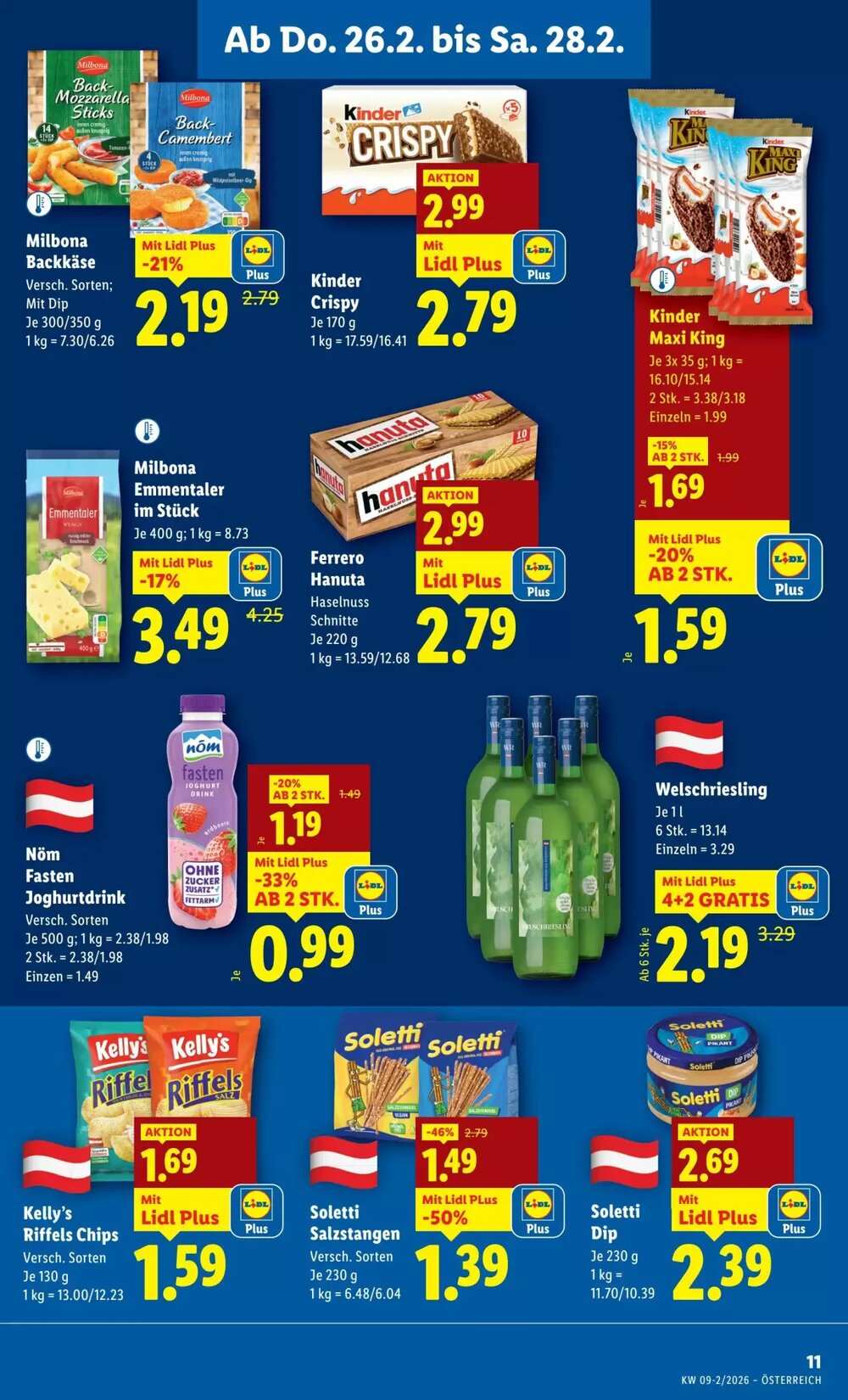 Lidl Flugblatt (ab 26.02.2026) - Angebote und Prospekt - Seite 13