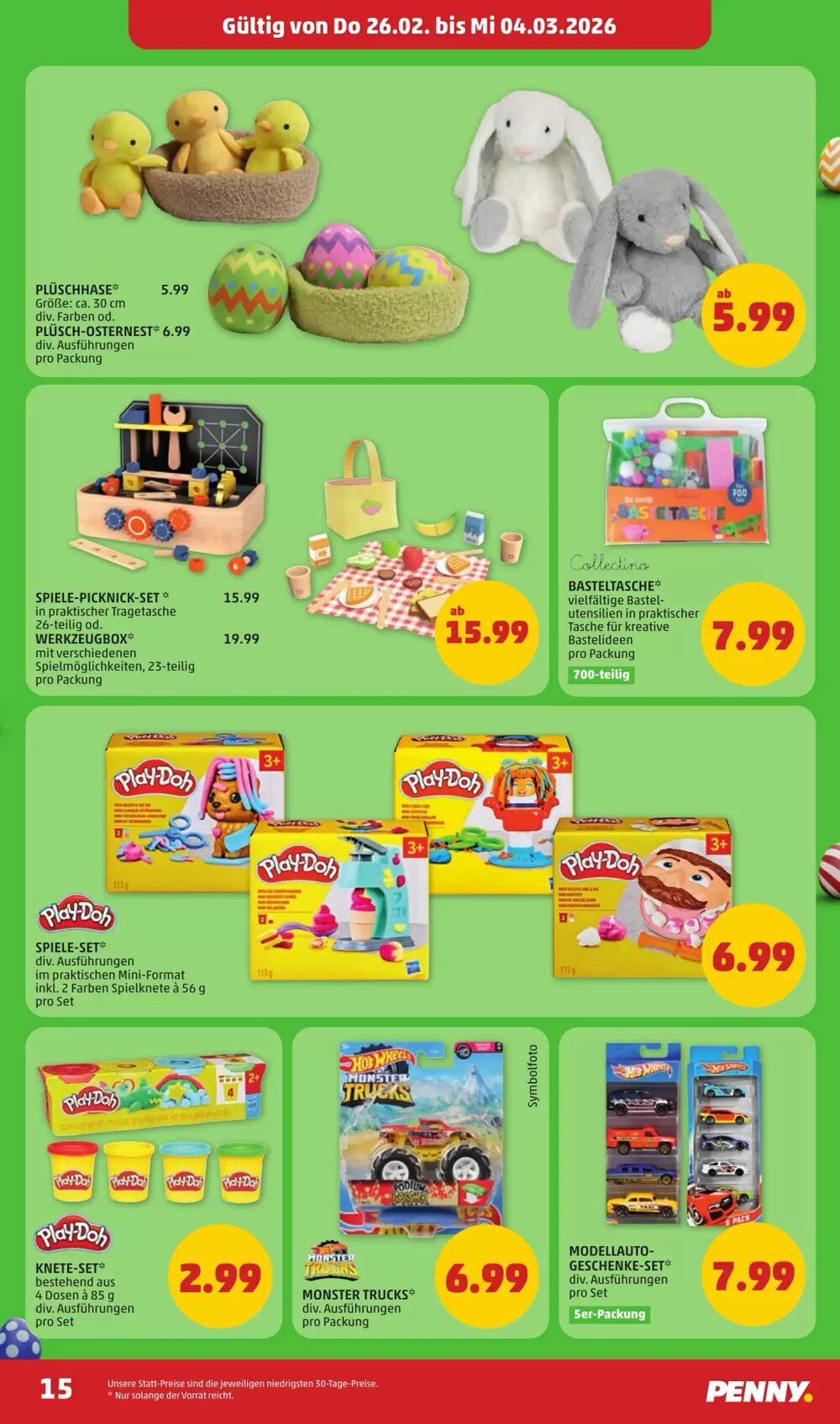 PENNY Flugblatt (ab 26.02.2026) - Angebote und Prospekt - Seite 15
