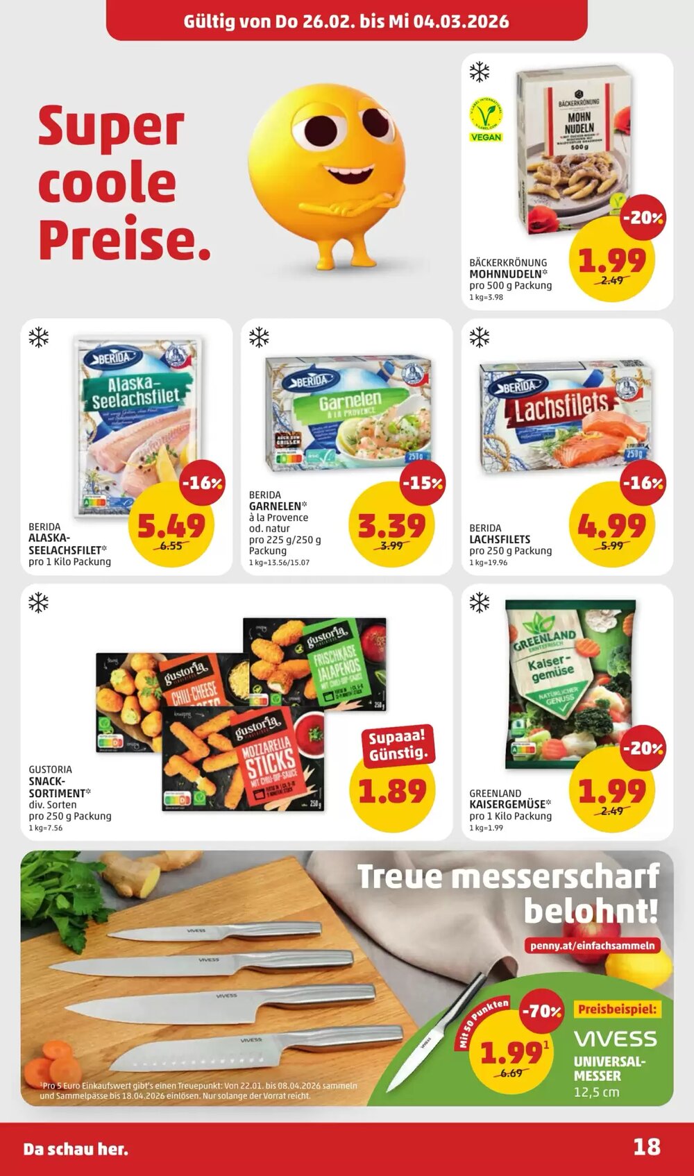 PENNY Flugblatt (ab 26.02.2026) - Angebote und Prospekt - Seite 18