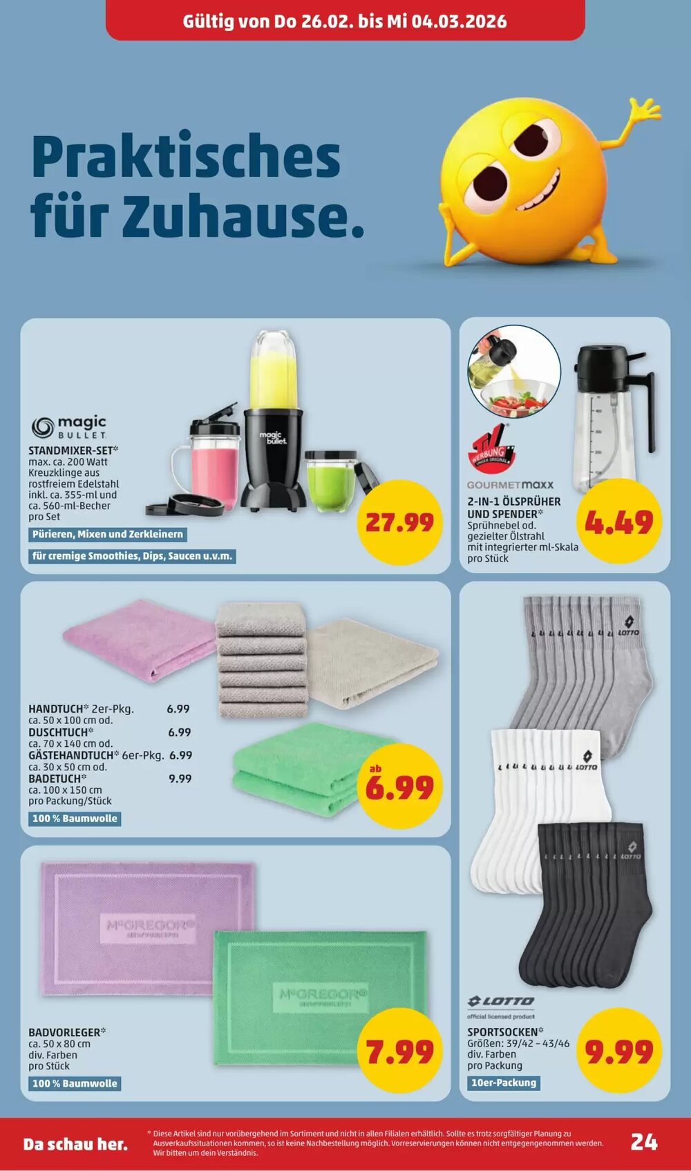 PENNY Flugblatt (ab 26.02.2026) - Angebote und Prospekt - Seite 24