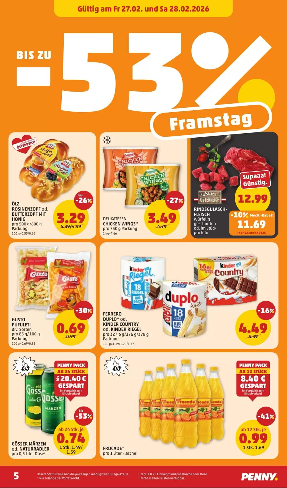 PENNY Flugblatt (ab 26.02.2026) - Angebote und Prospekt - Seite 5