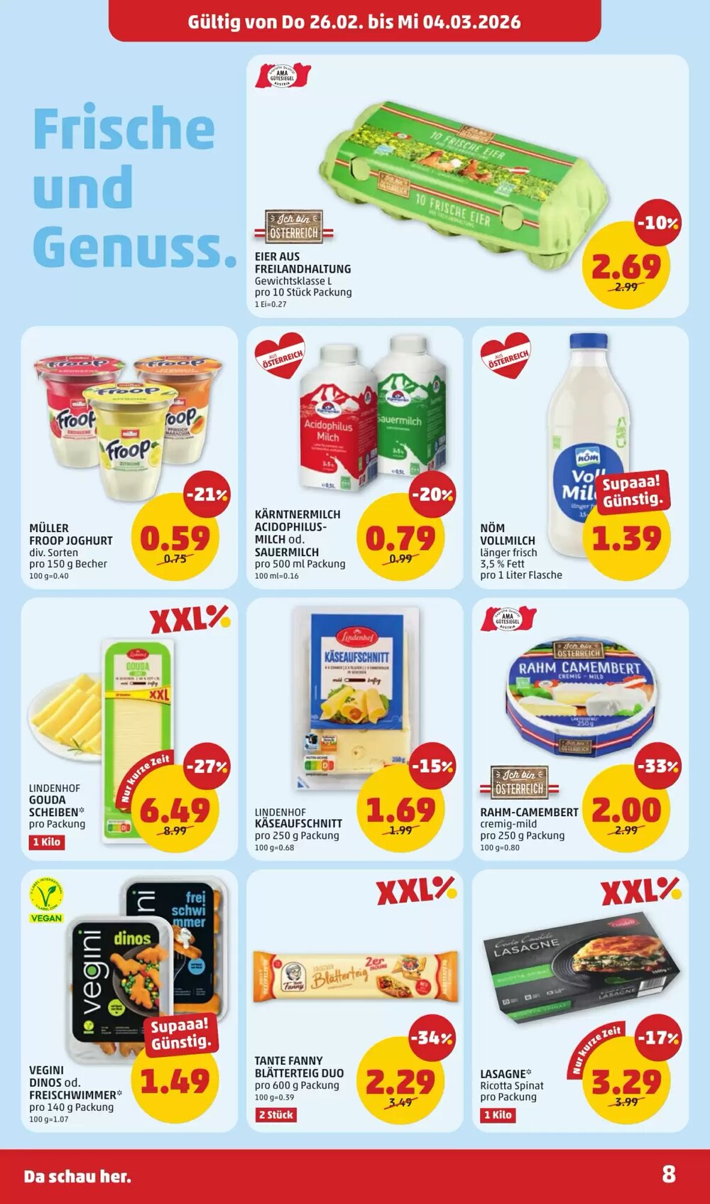 PENNY Flugblatt (ab 26.02.2026) - Angebote und Prospekt - Seite 8