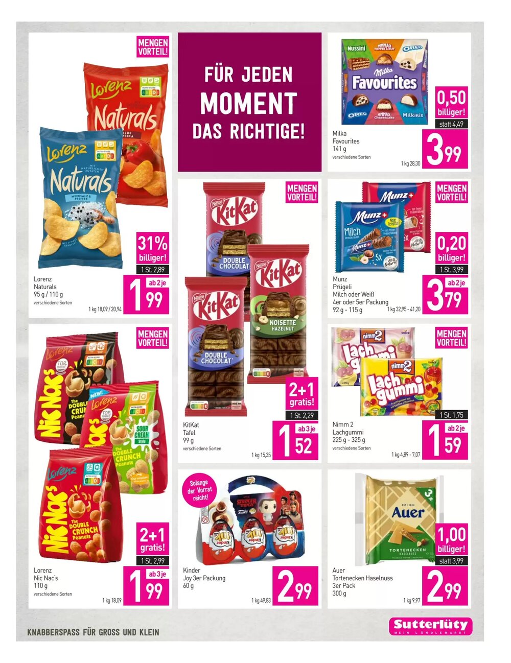 Sutterlüty Flugblatt (ab 26.02.2026) - Angebote und Prospekt - Seite 17