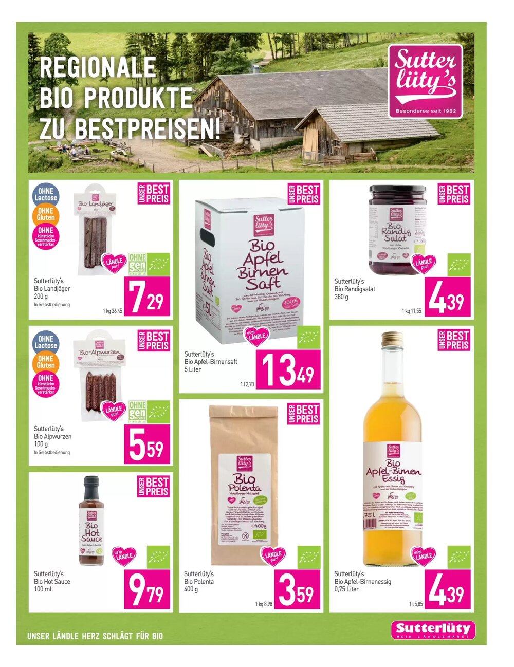 Sutterlüty Flugblatt (ab 26.02.2026) - Angebote und Prospekt - Seite 7