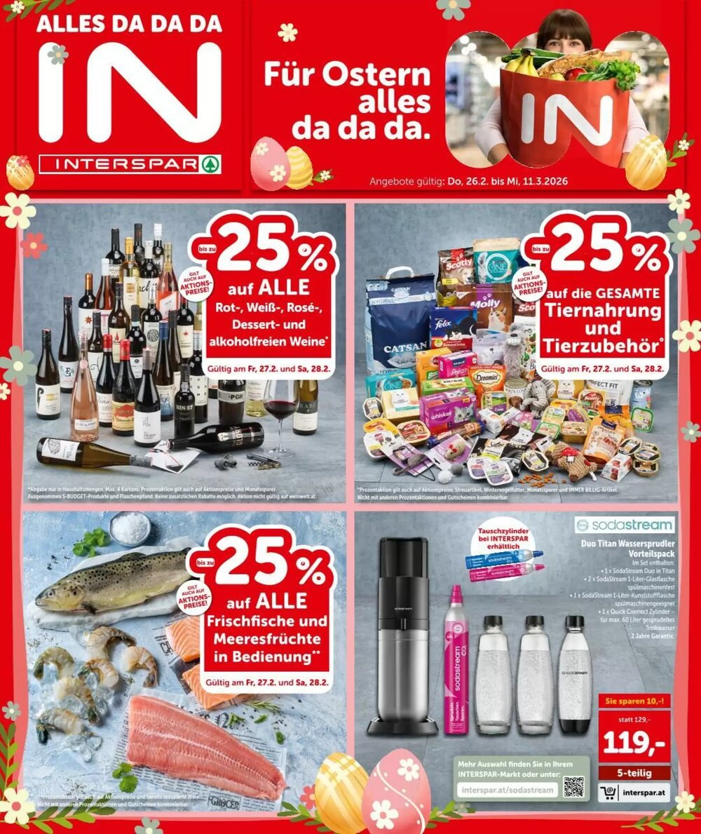 Interspar Flugblatt (ab 26.02.2026) - Angebote und Prospekt - Seite 1