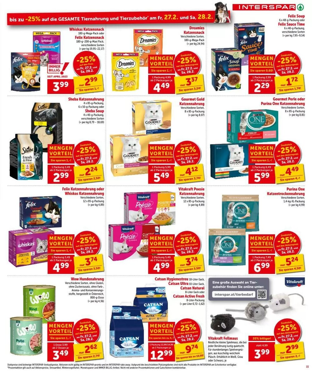 Interspar Flugblatt (ab 26.02.2026) - Angebote und Prospekt - Seite 15