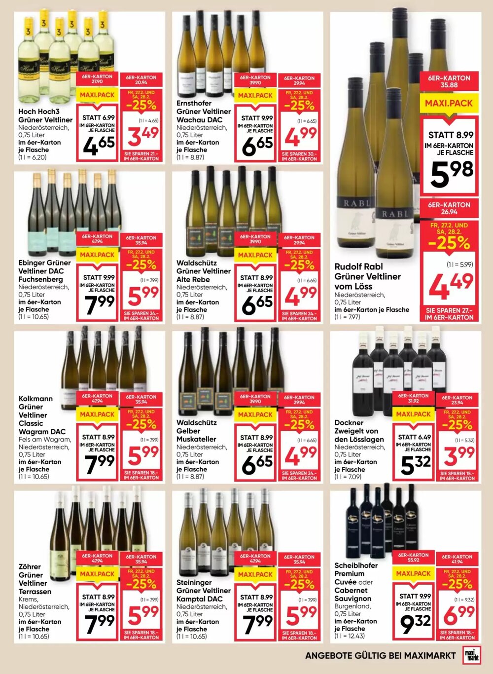 Maximarkt Flugblatt (ab 26.02.2026) - Angebote und Prospekt - Seite 15