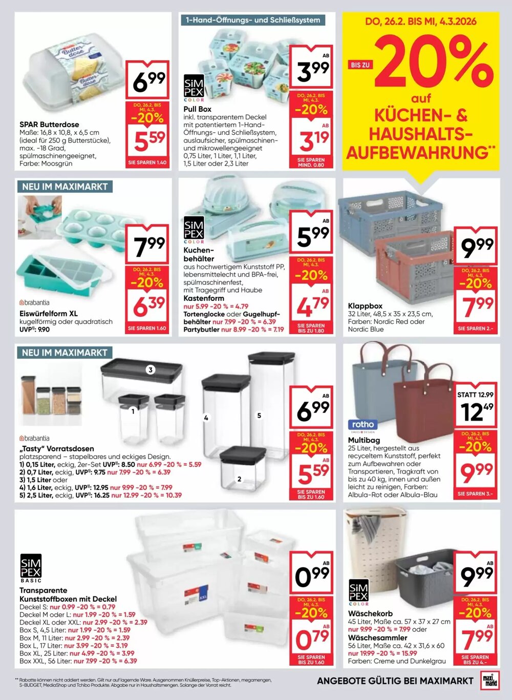 Maximarkt Flugblatt (ab 26.02.2026) - Angebote und Prospekt - Seite 19
