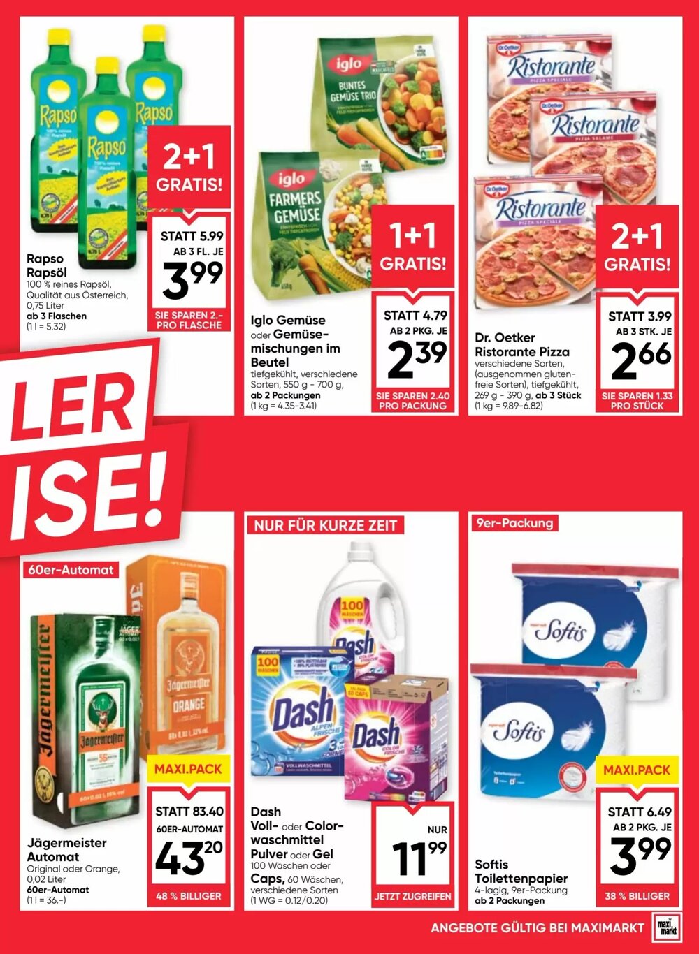 Maximarkt Flugblatt (ab 26.02.2026) - Angebote und Prospekt - Seite 3