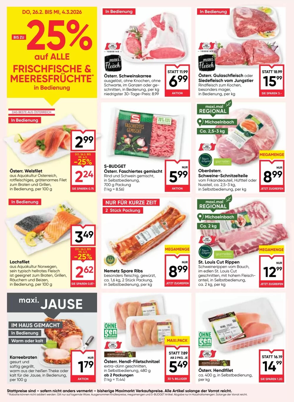 Maximarkt Flugblatt (ab 26.02.2026) - Angebote und Prospekt - Seite 6