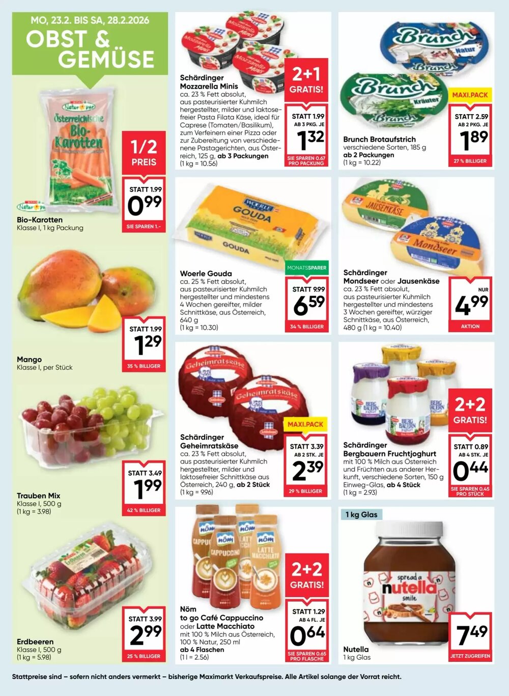 Maximarkt Flugblatt (ab 26.02.2026) - Angebote und Prospekt - Seite 8