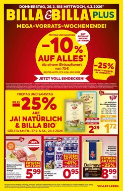 Billa Flugblatt (ab 26.02.2026) - Angebote und Prospekt