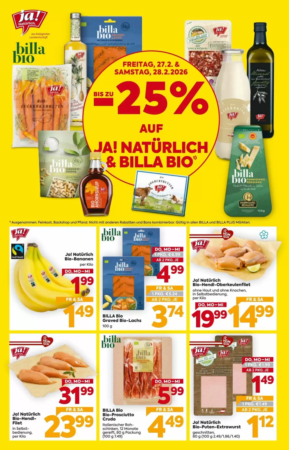 Billa Flugblatt (ab 26.02.2026) - Angebote und Prospekt - Seite 2