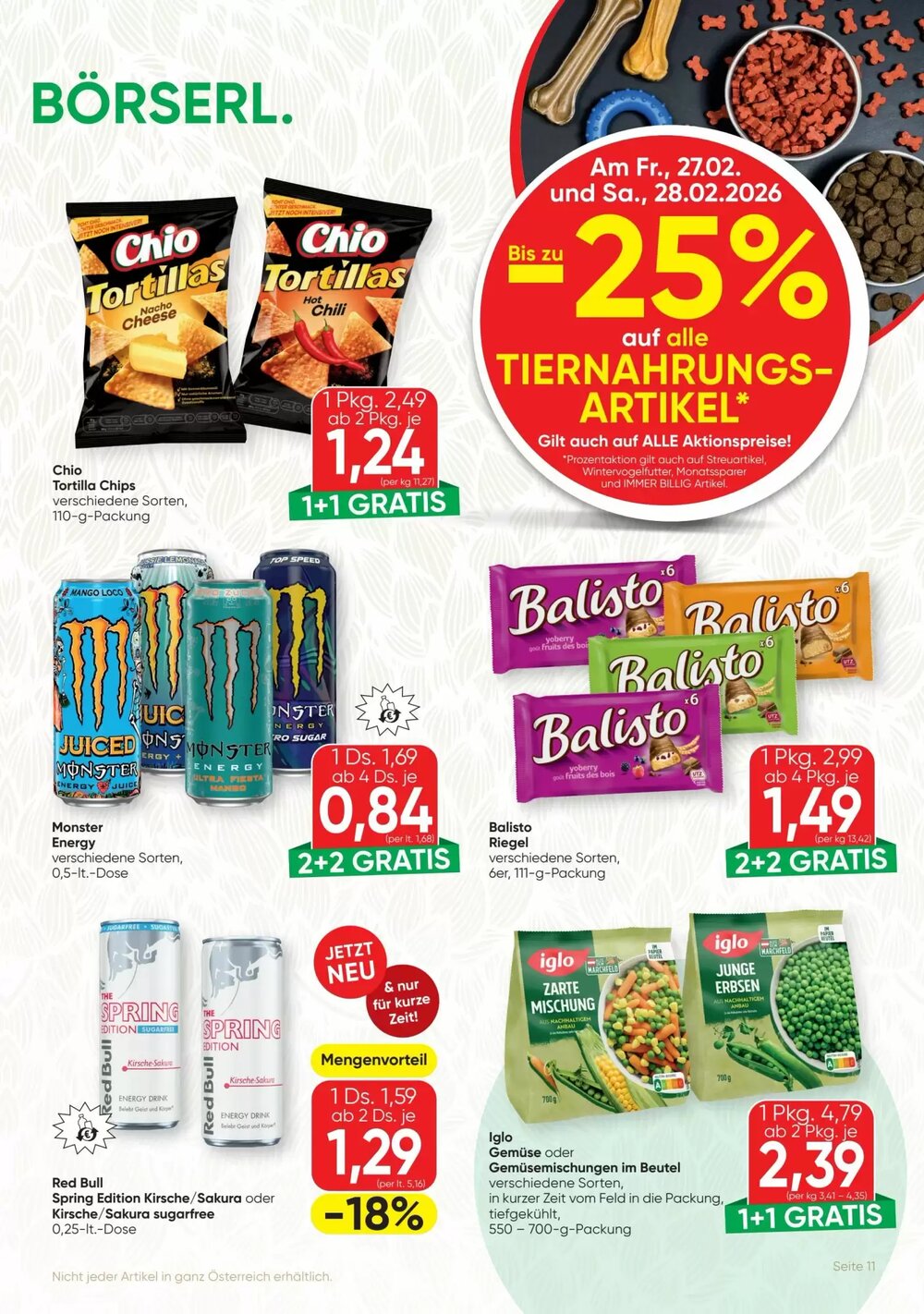 SPAR Gourmet Flugblatt (ab 26.02.2026) - Angebote und Prospekt - Seite 11