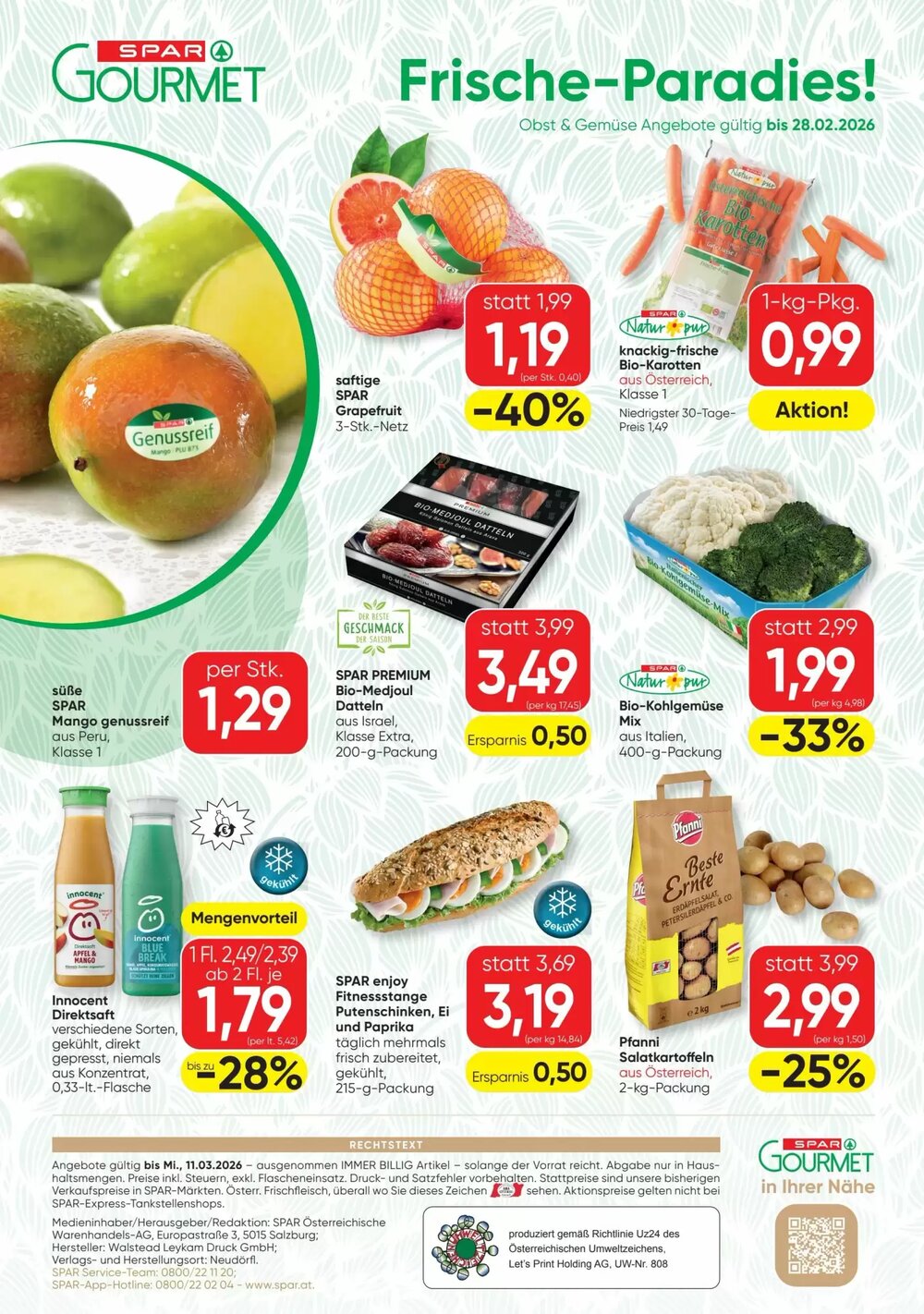 SPAR Gourmet Flugblatt (ab 26.02.2026) - Angebote und Prospekt - Seite 12