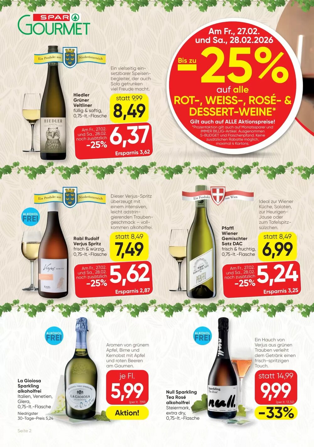 SPAR Gourmet Flugblatt (ab 26.02.2026) - Angebote und Prospekt - Seite 2