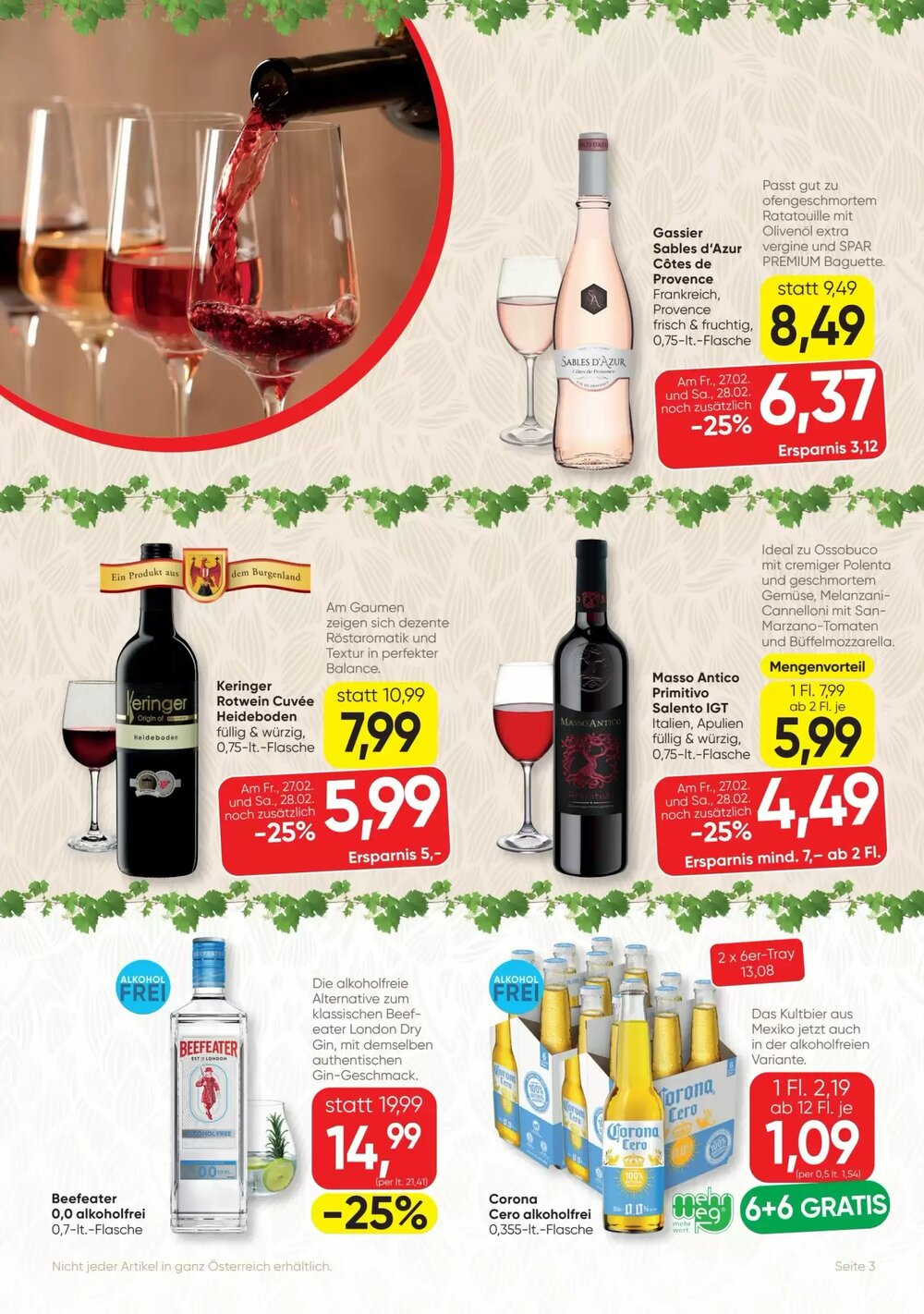 SPAR Gourmet Flugblatt (ab 26.02.2026) - Angebote und Prospekt - Seite 3