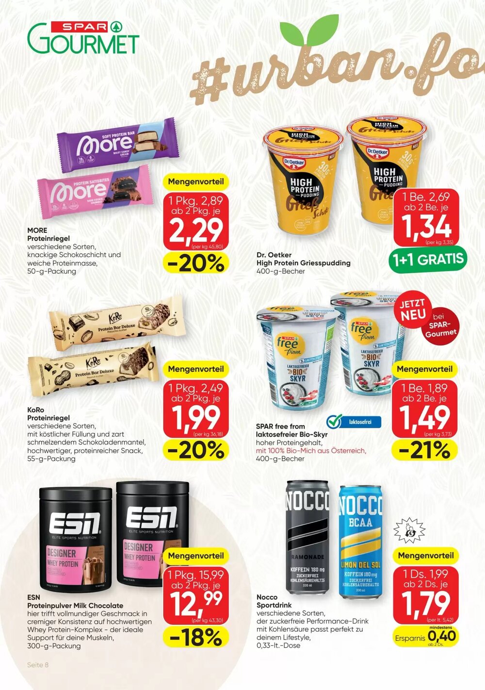 SPAR Gourmet Flugblatt (ab 26.02.2026) - Angebote und Prospekt - Seite 8