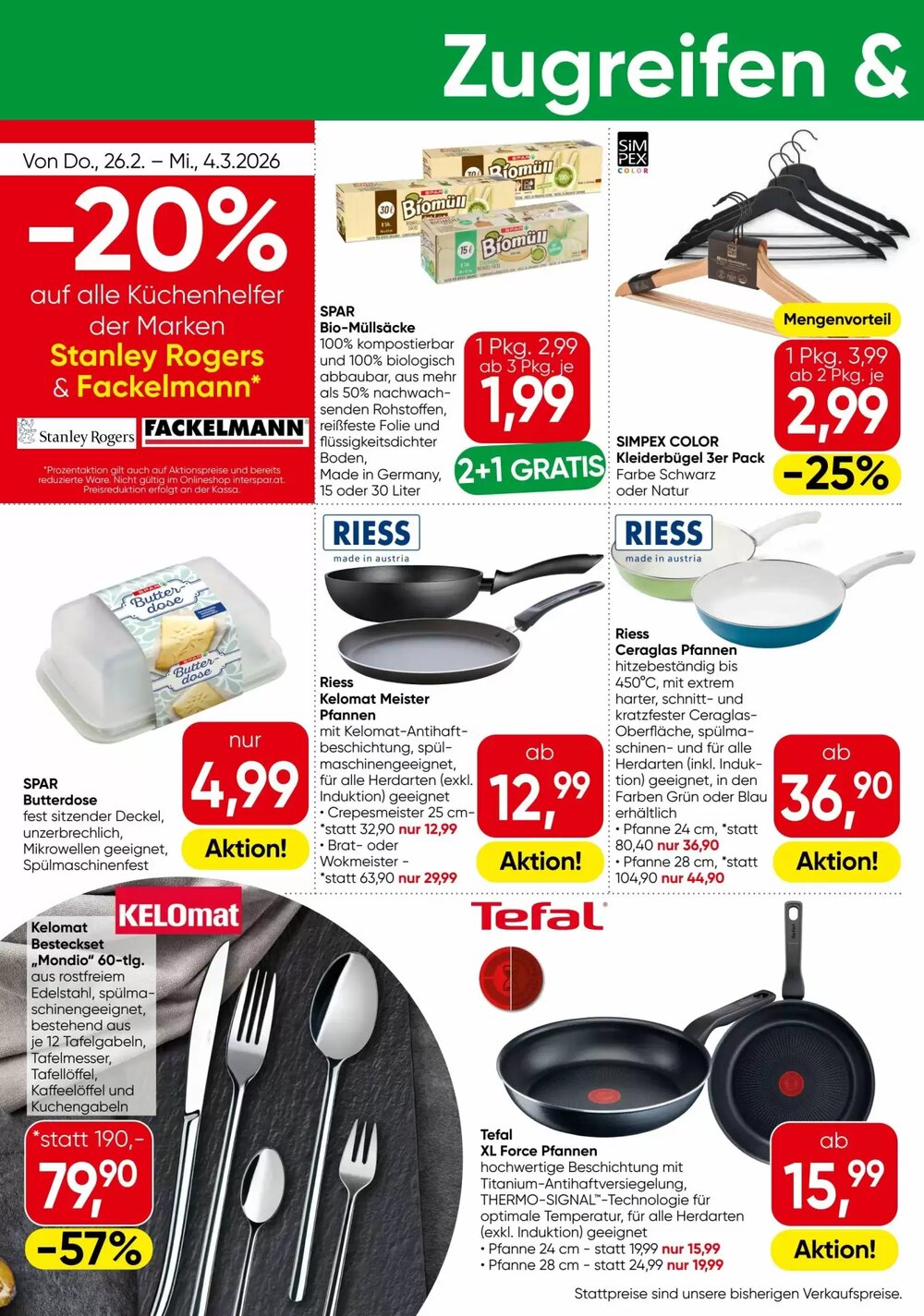 Eurospar Flugblatt (ab 26.02.2026) - Angebote und Prospekt - Seite 18