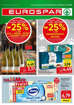Eurospar Flugblatt (ab 26.02.2026) - Angebote und Prospekt