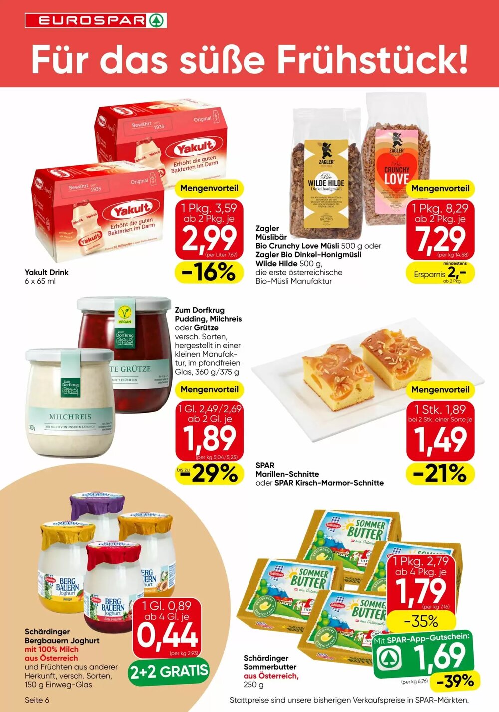 Eurospar Flugblatt (ab 26.02.2026) - Angebote und Prospekt - Seite 6