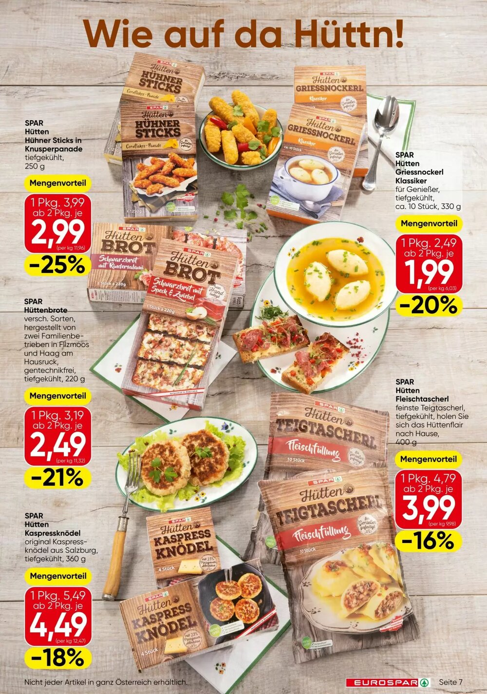 Eurospar Flugblatt (ab 26.02.2026) - Angebote und Prospekt - Seite 7
