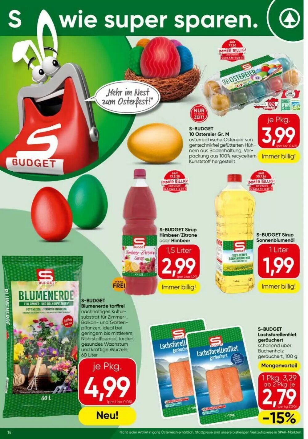 Eurospar Flugblatt (ab 26.02.2026) - Angebote und Prospekt - Seite 14