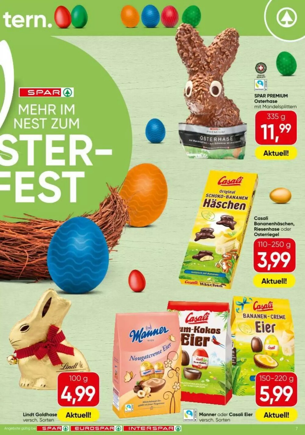 Eurospar Flugblatt (ab 26.02.2026) - Angebote und Prospekt - Seite 7